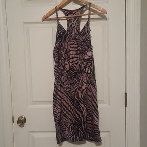 Animal print dress